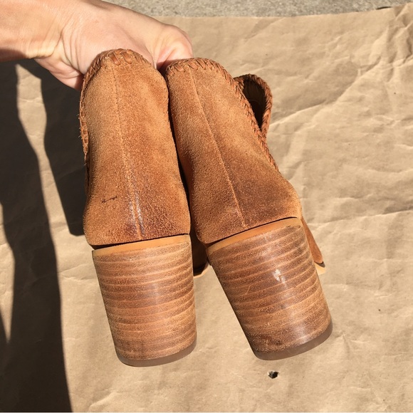 Phoebe Frye Ankle Boots Braided Booties size 7 - Picture 7 of 11